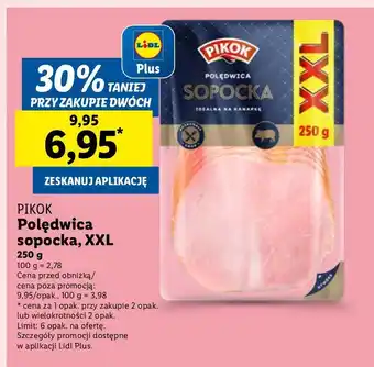 Lidl Polędwica sopocka Pikok oferta