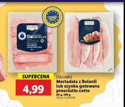 Lidl Szynka prosciutto cotto Italiamo oferta