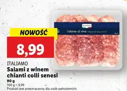 Lidl Salami al vino Italiamo oferta