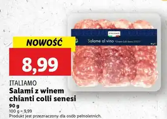 Lidl Salami al vino Italiamo oferta