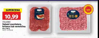 Lidl Salami ventircina Italiamo oferta