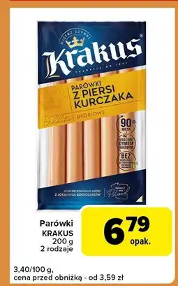 Carrefour Express Parówki KRAKUS z piersi kurczaka oferta