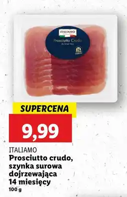Lidl Szynka surowa prosciutto Italiamo oferta