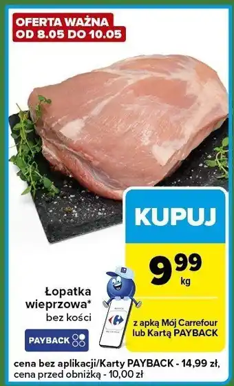 Carrefour Express Łopatka wieprzowa bez kości Carrefour Express oferta
