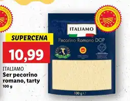 Lidl Ser pecorino romano Italiamo oferta