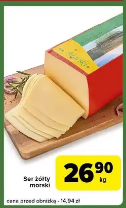 Carrefour Express Ser żółty Carrefour Express oferta