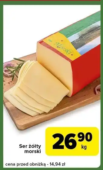 Carrefour Express Ser żółty Carrefour Express oferta
