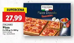 Lidl Pizza diavolo Italiamo oferta