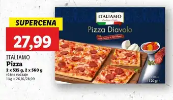 Lidl Pizza diavolo Italiamo oferta
