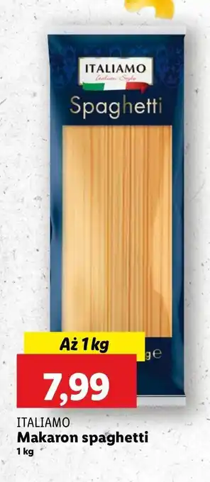 Lidl Makaron spaghetti Italiamo oferta