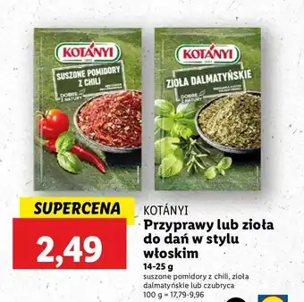Lidl Czubryca zielona Kotanyi oferta