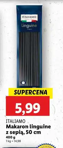 Lidl Makaron linguine Italiamo oferta