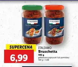 Lidl Bruschetta z grillowanej papryki Italiamo oferta