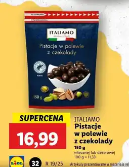 Lidl Pistacje w czekoladzie Italiamo oferta