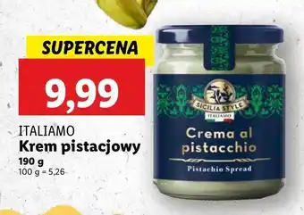 Lidl Krem z pistacji Italiamo oferta