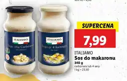 Lidl Sos crema ai 4 fromaggi Italiamo oferta