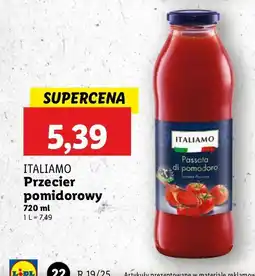 Lidl Passata pomidorowa Italiamo oferta