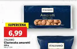 Lidl Ciastka amaretti Italiamo oferta