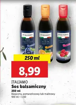 Lidl Sos balsamiczny z sokiem malinowym Italiamo oferta
