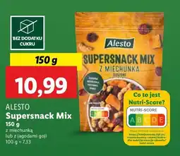 Lidl Supersnack mix z jagodami goji Alesto oferta