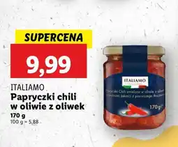Lidl Papryczki chilli w oliwie z oliwek Italiamo oferta
