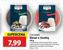 Lidl Deser z ricottą z czekoladą Italiamo oferta