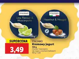 Lidl Jogurt kremowy toffi-orzech laskowy Italiamo oferta