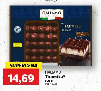Lidl Tiramisu Italiamo oferta
