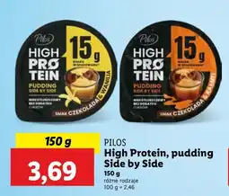 Lidl Pudding proteinowy czekolada & karmel PILOS HIGH PROTEIN oferta