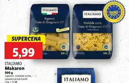 Lidl Makaron fusilli giganti Italiamo oferta