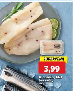 Lidl Grenadier filet bez skóry Rybhand oferta