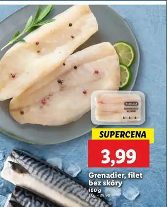 Lidl Grenadier filet bez skóry Rybhand oferta
