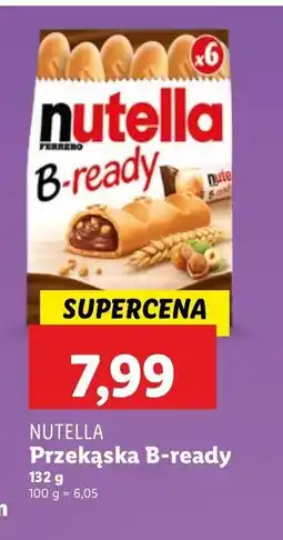 Lidl Chlebki z nadzieniem Nutella b-ready oferta