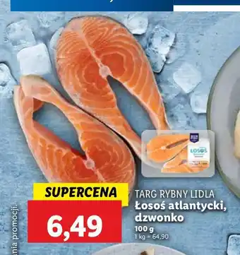 Lidl Łosoś atlantycki dzwonko Rybny targ lidla oferta