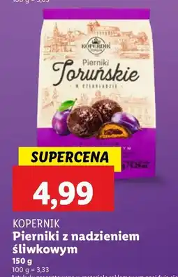 Lidl Pierniki serduszka śliwkowe w czekoladzie Kopernik oferta