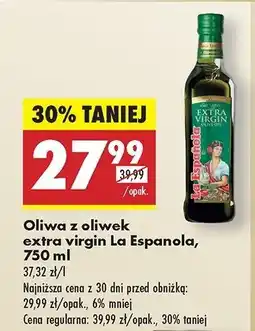 Biedronka Oliwa extra virgin La espanola oferta