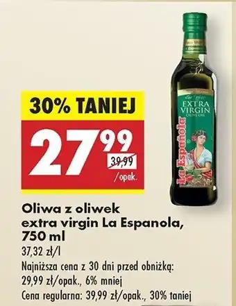 Biedronka Oliwa extra virgin La espanola oferta