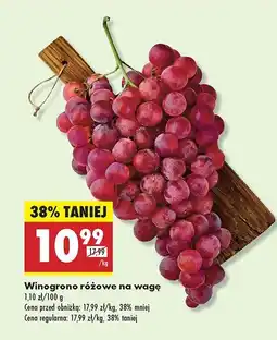 Biedronka Winogrona różowe oferta