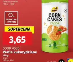 Lidl Wafle kukurydziane pizza Good food oferta