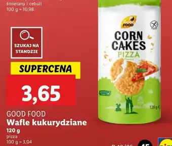 Lidl Wafle kukurydziane pizza Good food oferta