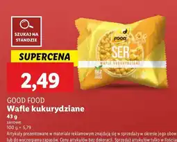Lidl Wafle średnie kukurydziane o smaku sera Good food oferta