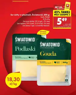 Biedronka Ser podlaski Światowid oferta