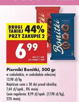 Biedronka Pierniki w czekoladzie Bonitki oferta