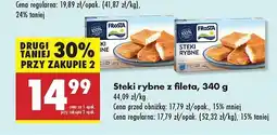 Biedronka Steki rybne z fileta Frosta oferta