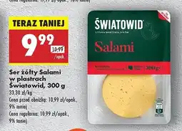 Biedronka Ser salami Światowid oferta