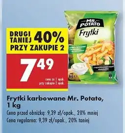 Biedronka Frytki karbowane Mr. potato oferta