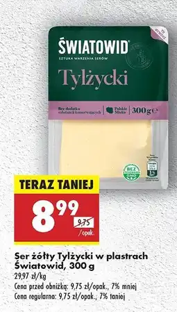 Biedronka Ser tylżycki Światowid oferta