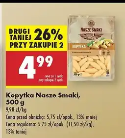 Biedronka Kopytka Nasze smaki oferta