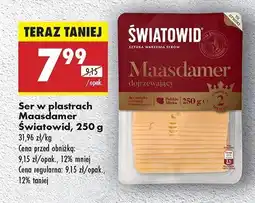 Biedronka Ser maasdamer dojrzewający Światowid oferta