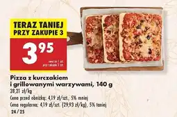 Biedronka Pizza z kurczakiem i grillowanymi warzywami oferta
